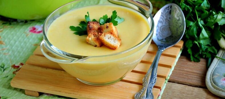 zucchini soup puree to drink diet