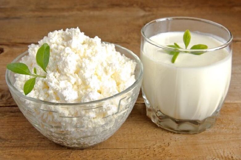 kefir and curd diet